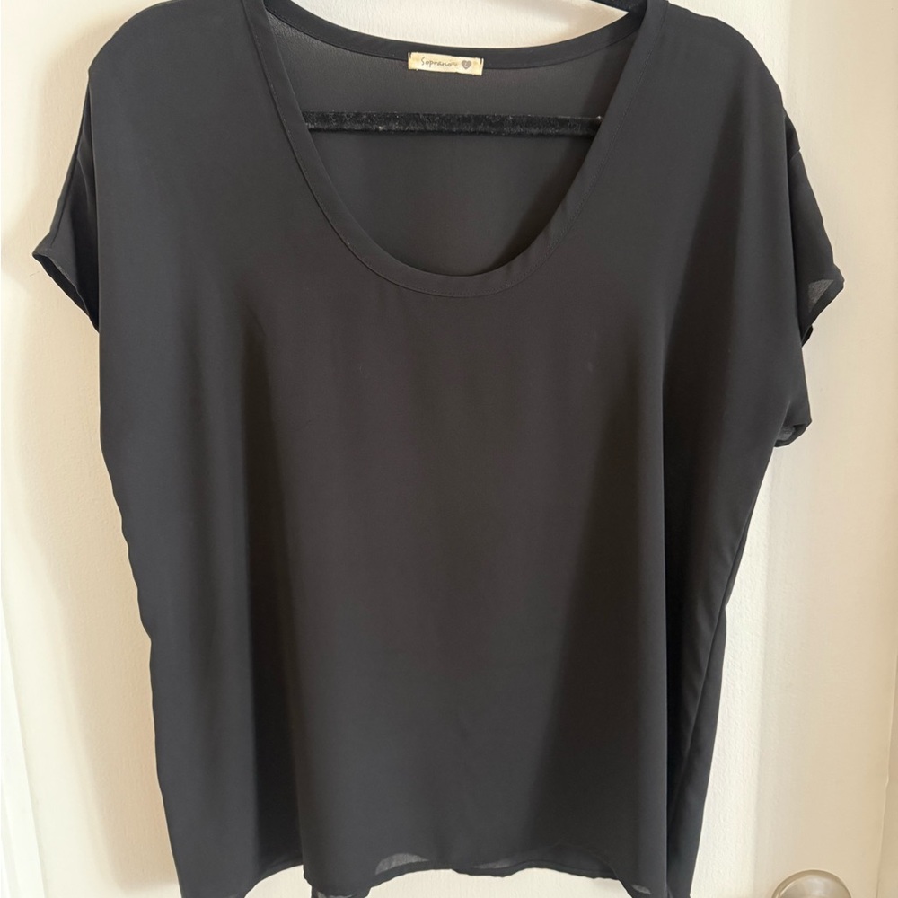 Comptoir des Cotonniers Black Women's Top